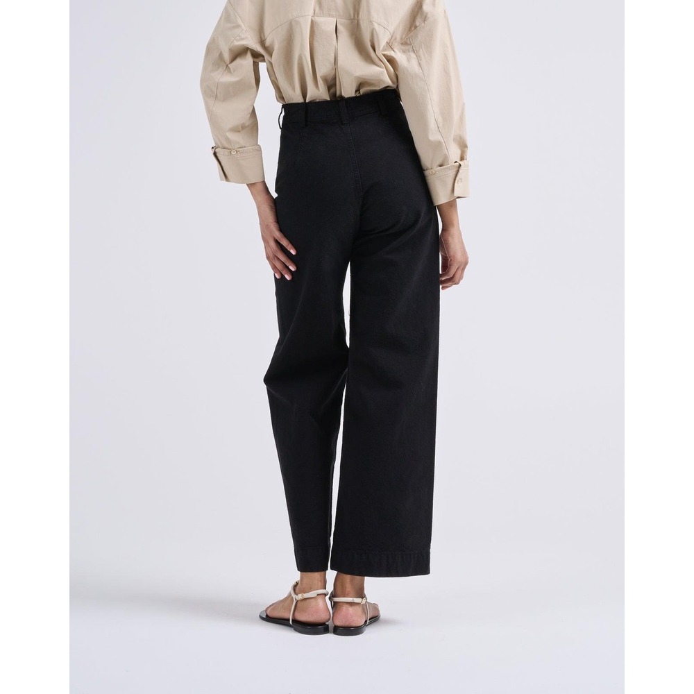 Jesse Kamm Wide Leg Pants in Black - Picture 3 of 9